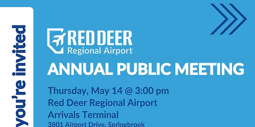 2026 Red Deer Regional Airport Annual Public Meeting