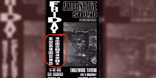 Alternative Sound at The Englewood Tavern (Date Change!)