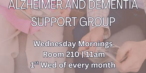 Alzheimer and Dementia Support Group