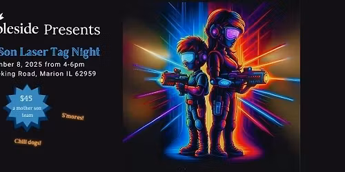Mother and Son Laser Tag Night!