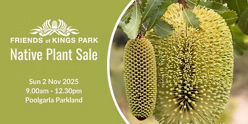 Friends of Kings Park Native Plant Sale - November 2025