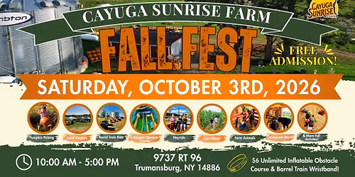 Fall Fest @ Cayuga Sunrise Farm Pumpkin Patch