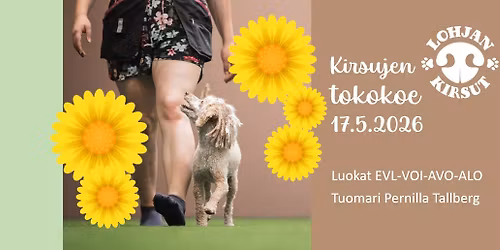 Kirsujen toukokuun tokokoe 17.5.