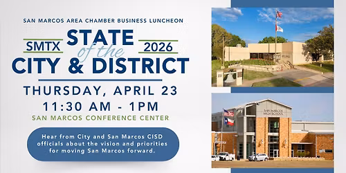 2026 State of the City & District