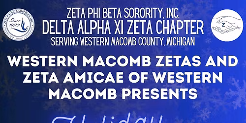 Western Macomb Zetas and Zeta Amicae of Macomb Holiday Skates