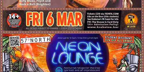 CAM COLE @ KRAKATOA \/ FRIDAY 6TH MARCH