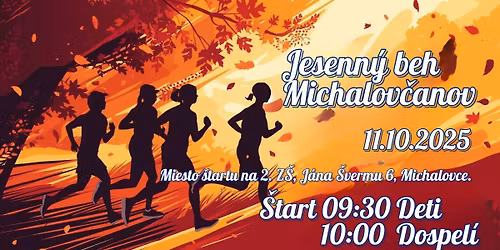 Jesenný beh Michalovce 2025