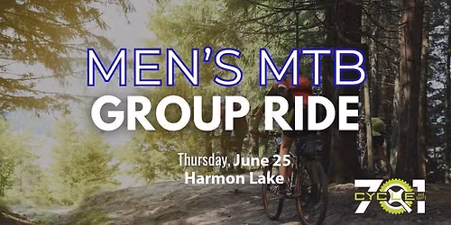 Men's Group MTB Ride at Harmon Lake