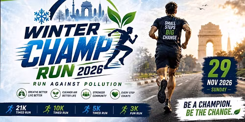 Winter Champ Run 2026 \u2013 Delhi Edition
