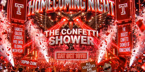 HOMECOMING NIGHT (CONFETTI SHOWER)