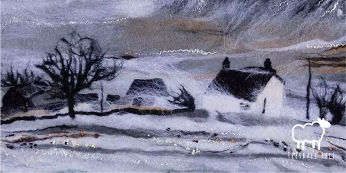 Wet Felted Landscape Workshop with Teesdale Felt at Enterprise House