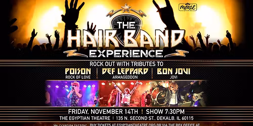 The Hair Band Experience - Dekalb, IL