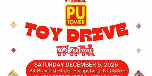 2026 PU Tower Toy Drive - Operation Toy Train