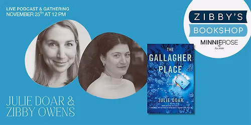 Live podcast: Julie Doar + Zibby Owens at Zibby's Bookshop Pop-up NYC