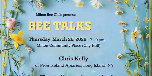 BEE TALKS #3 by Milton Bee Club