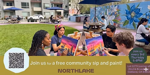 Community sip and paint