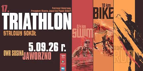 17. Jaworzno Triathlon "Stalowy Sokół" — Zalew Sosina