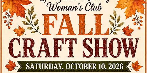 Fall Craft Show and Yard Sale