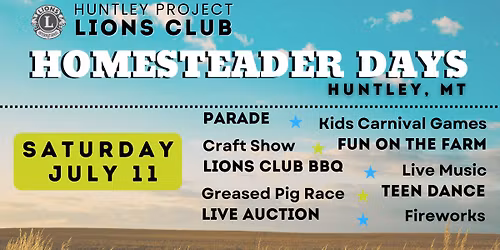 62nd Annual Homesteader Days