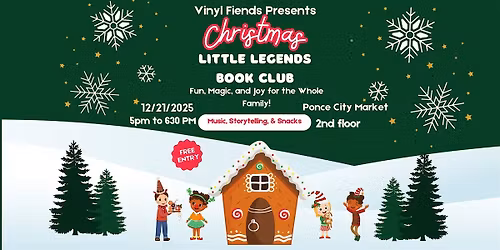 Little Legends Book Club by Vinyl Fiends (Christmas Edition)