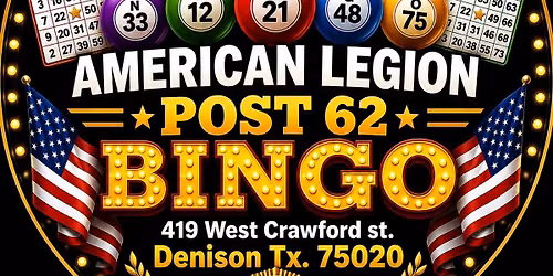 TAL Bingo Friday