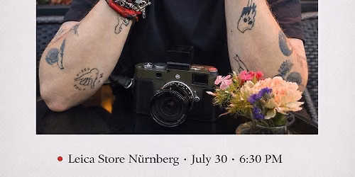 Nuremberg- Masterclass -Artist Talk an Book Signing 