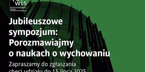 Sympozjum: Porozmawiajmy o naukach o wychowaniu