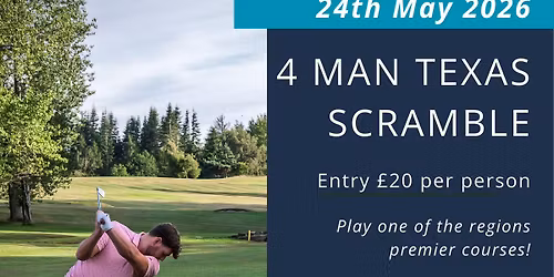 Spring Open 2026, sponsored by Yorkshire Dales Cleaning Services