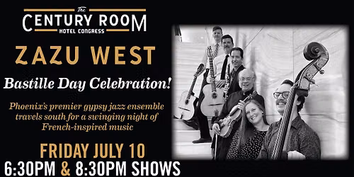 Bastille Day Celebration with ZAZU West