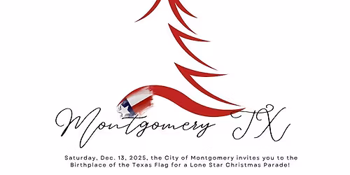 2025 Christmas Parade in Downtown Montgomery, TX