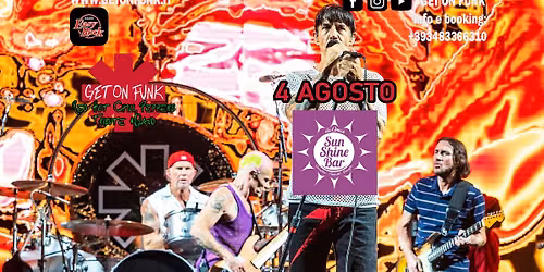 Get On Funk RHCP Tribute Live @ Sunshine Bar - Cavallino Treporti (VE)