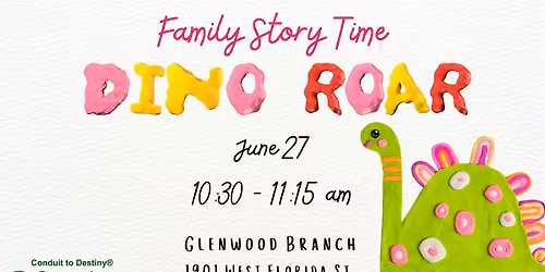 Family Storytime: Dino ROAR!