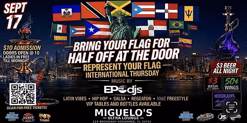 International Thursdays \/ Rep your flag