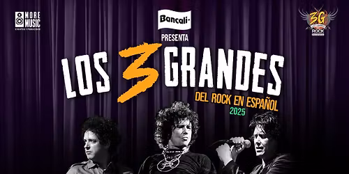 Los 3 Grandes del Rock en Espa\u00f1ol (Homenaje)