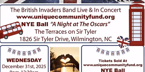 NYE Ball uniquecommunityfund.org \u201cA Night at The Oscars\u201d