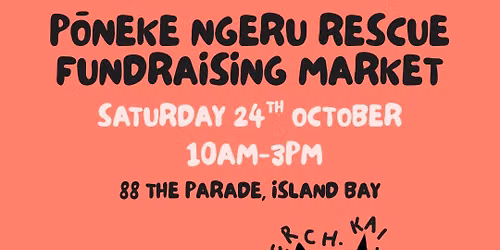 P\u014dneke Ngeru Rescue - Fundraising Market