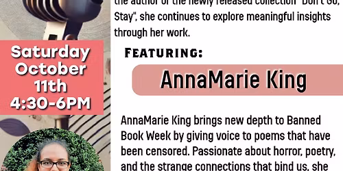 Open Mic Night! - BANNED BOOK EDITION