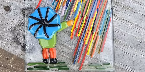 Spring Showers Fused Glass Class