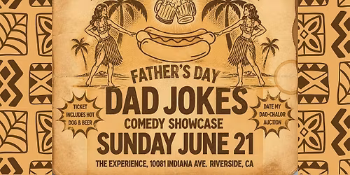 Dad Jokes Father's Day Comedy Showcase