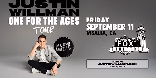 Justin Willman: One For The Ages Tour