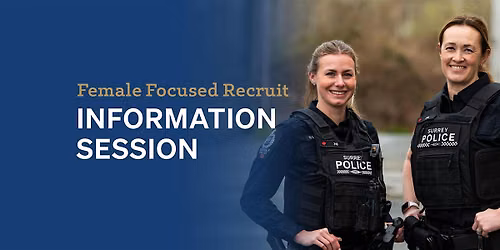 Surrey Police Service - Women Only POPAT Workshop