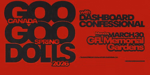 GOO GOO DOLLS: CANADA SPRING 2026 TOUR
