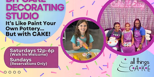 Drop In Decorating Studio: Cakes, Cupcakes & Cookies