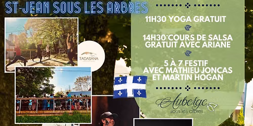 La St-Jean sous les arbres