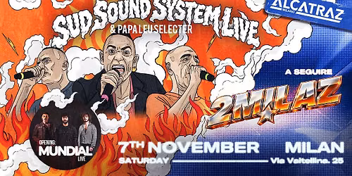Sud Sound System + Duemilaz party