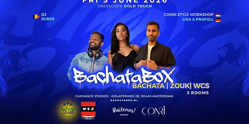 BachataBox June - 3 AREAS (Bachata, Zouk, WCS)
