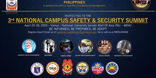 3rd National Campus Security & Safety Summit 