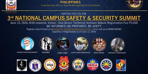 3rd National Campus Security & Safety Summit