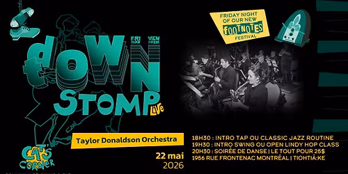 Downtown Stomp - musique live avec Taylor Donaldson