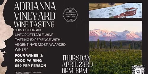 Adrianna Vineyard Wine Tasting 